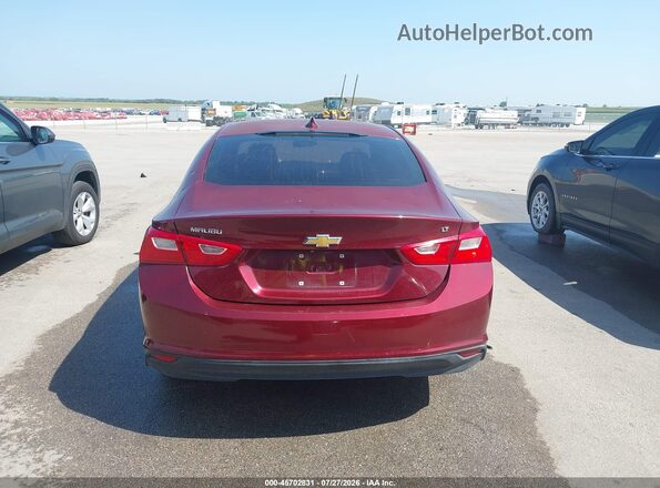1G1ZE5ST5GF314112 2016 CHEVROLET MALIBU Темно-бордовый 