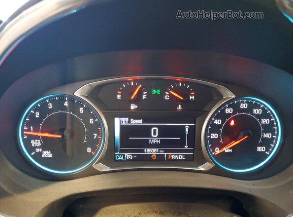1G1ZE5ST5HF202170 2017 CHEVROLET MALIBU White Вид щитка приладів