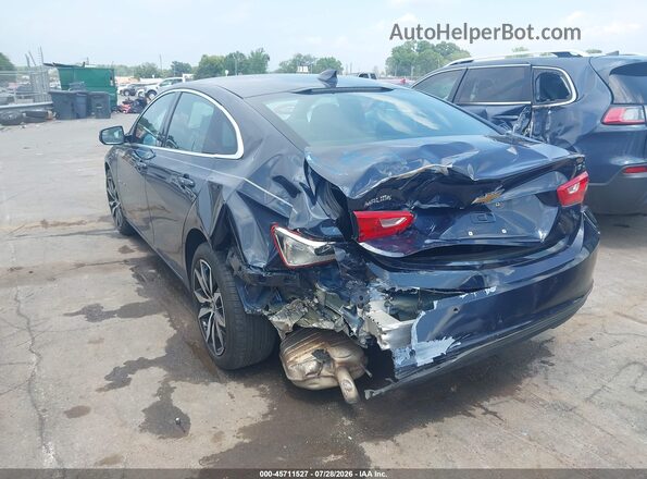 1G1ZE5ST5HF267357 2017 CHEVROLET MALIBU Dark Blue Задняя левая четверть