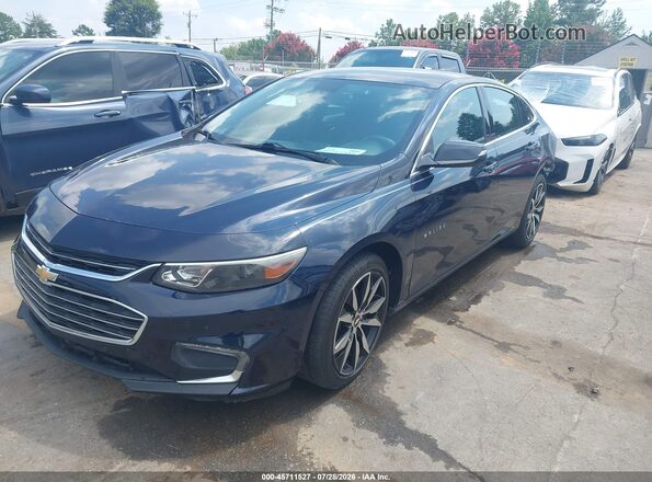 1G1ZE5ST5HF267357 2017 CHEVROLET MALIBU Dark Blue Передняя левая четверть