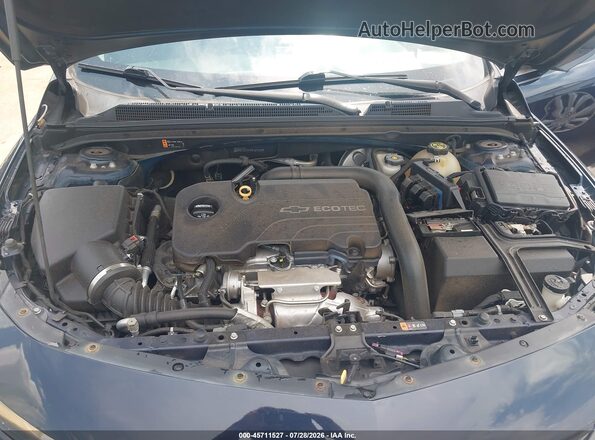 1G1ZE5ST5HF267357 2017 CHEVROLET MALIBU Dark Blue Вид сзади