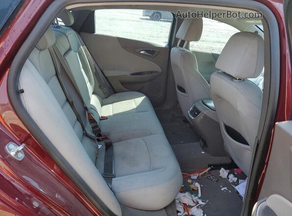 1G1ZE5ST6GF188147 2016 CHEVROLET MALIBU Burgundy Հետևի նստատեղերի տեսք