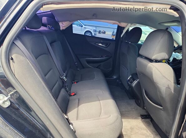 1G1ZE5ST6GF264644 2016 CHEVROLET MALIBU Black Widok tylnych siedzeń
