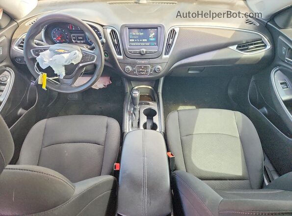 1G1ZE5ST6GF264644 2016 CHEVROLET MALIBU Black Widok deski rozdzielczej