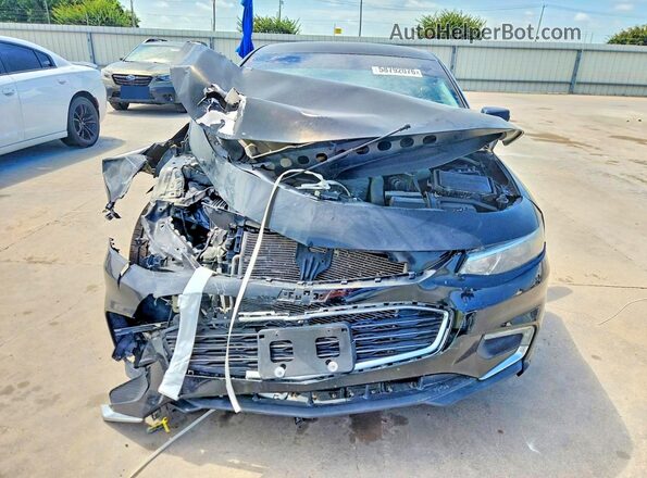 1G1ZE5ST6GF264644 2016 CHEVROLET MALIBU Black Widok z przodu