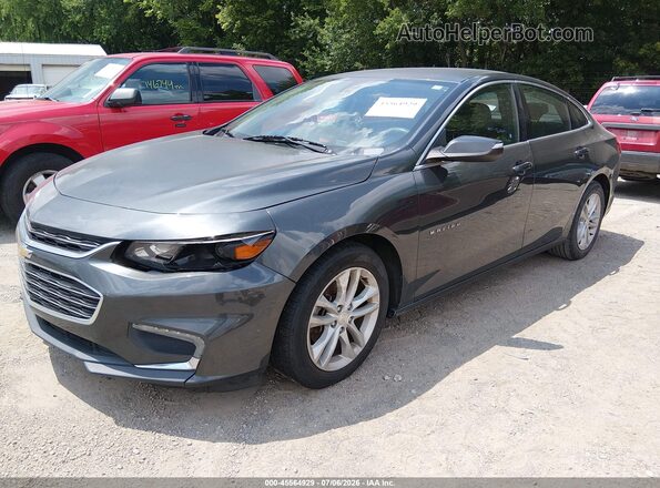 1G1ZE5ST6GF287325 2016 CHEVROLET MALIBU Gray Առջևի ձախ երեք քառորդ տեսարան