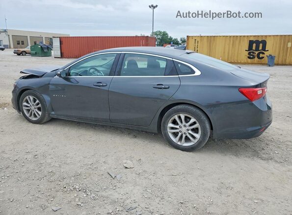 1G1ZE5ST6GF290645 2016 CHEVROLET MALIBU Gray Trasero izquierdo