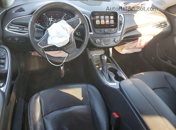 1G1ZE5ST6GF346597 2016 CHEVROLET MALIBU Black Вид панелі приладів