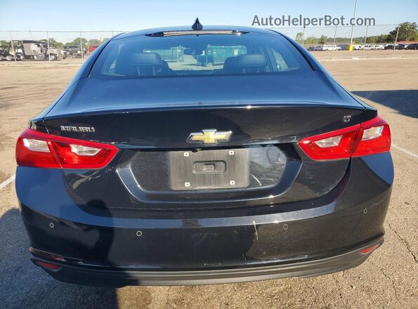 1G1ZE5ST6GF346597 2016 CHEVROLET MALIBU Black Вид ззаду