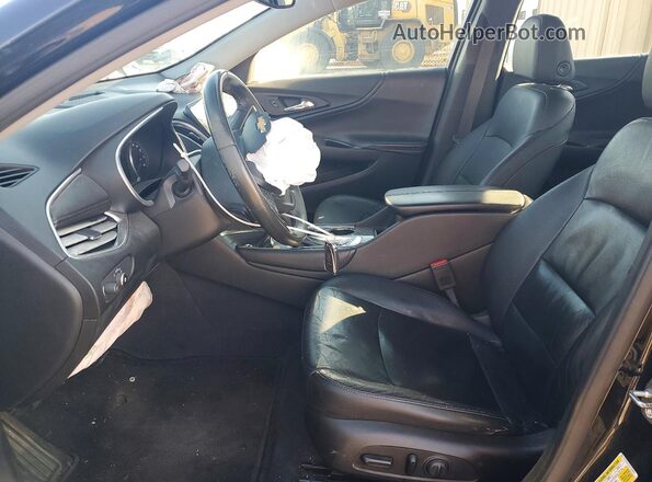 1G1ZE5ST6GF346597 2016 CHEVROLET MALIBU Black Вид салону спереду