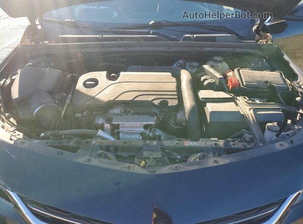 1G1ZE5ST6GF346597 2016 CHEVROLET MALIBU Black Вид задньої частини салону