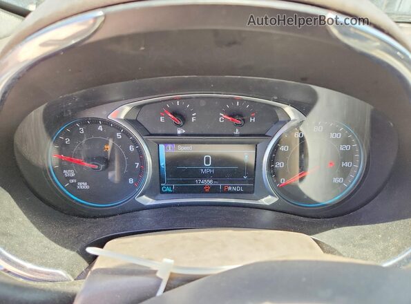 1G1ZE5ST6HF134994 2017 CHEVROLET MALIBU Black Vista del cuadro de instrumentos