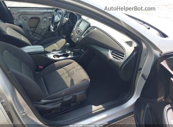 1G1ZE5ST6HF242578 2017 CHEVROLET MALIBU Silver Սալոնի դիմացի տեսք