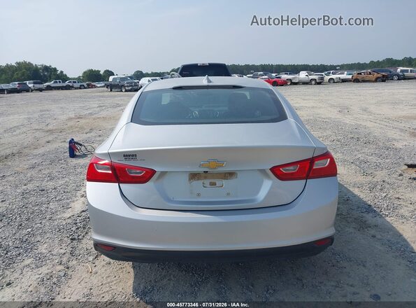 1G1ZE5ST6HF242578 2017 CHEVROLET MALIBU Silver 