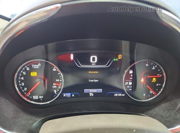 1G1ZE5ST6RF185266 2024 CHEVROLET MALIBU Tan Vista del cuadro de instrumentos