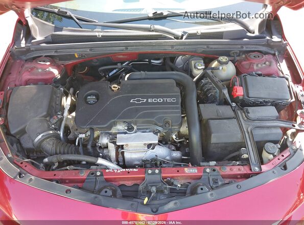 1G1ZE5ST7GF218417 2016 CHEVROLET MALIBU Red Vista trasera
