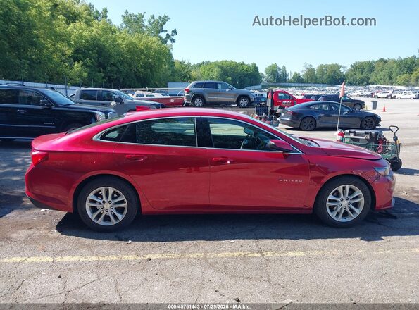 1G1ZE5ST7GF218417 2016 CHEVROLET MALIBU Red Vista interior trasera