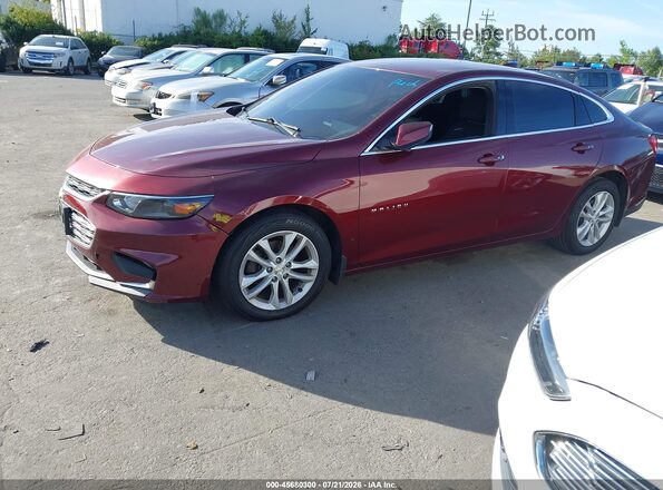 1G1ZE5ST7GF224394 2016 CHEVROLET MALIBU Burgundy Vista tres cuartos delantera izquierda
