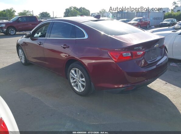 1G1ZE5ST7GF224394 2016 CHEVROLET MALIBU Burgundy Trasero izquierdo