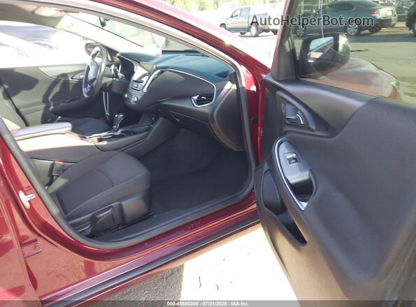 1G1ZE5ST7GF224394 2016 CHEVROLET MALIBU Burgundy Vista interior delantera