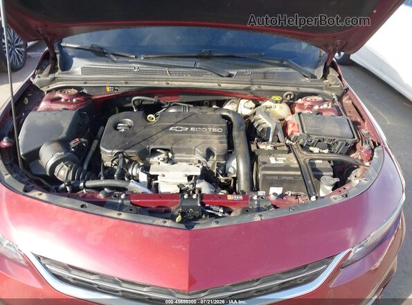 1G1ZE5ST7GF224394 2016 CHEVROLET MALIBU Burgundy Vista trasera