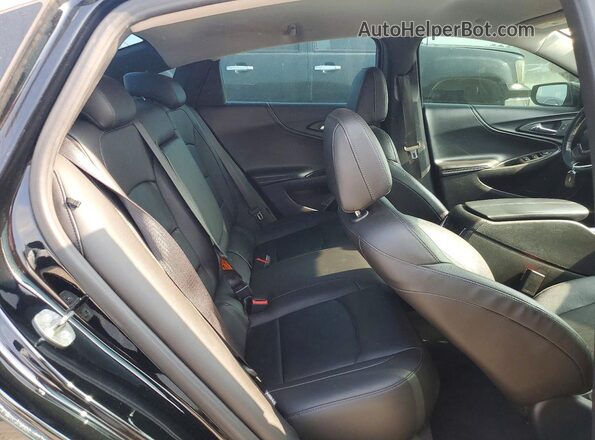 1G1ZE5ST7GF246671 2016 CHEVROLET MALIBU Black Widok tylnych siedzeń