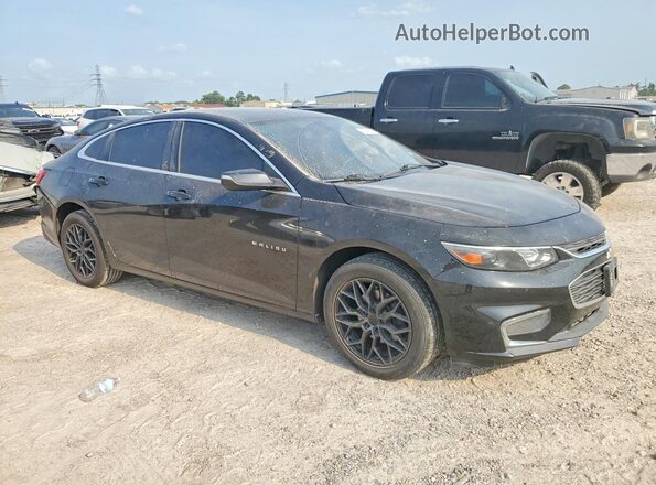 1G1ZE5ST7GF246671 2016 CHEVROLET MALIBU Black Przód prawy