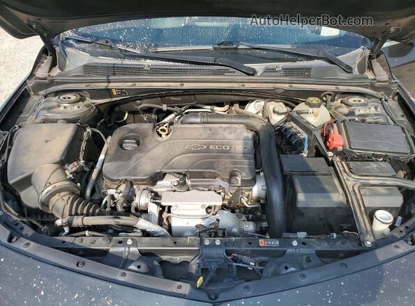 1G1ZE5ST7GF246671 2016 CHEVROLET MALIBU Black Widok wnętrza z tyłu