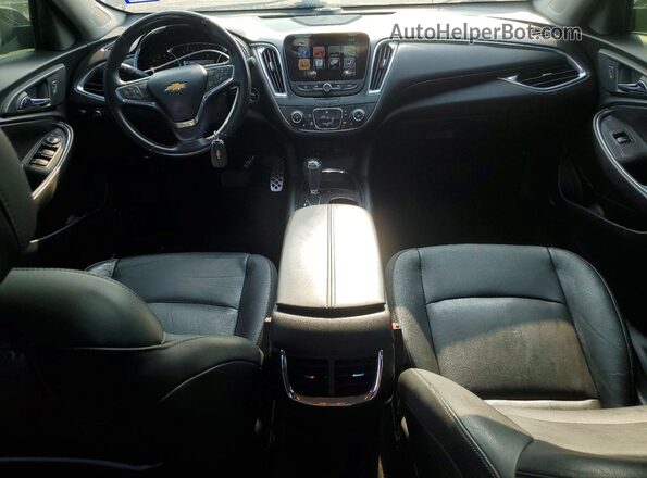 1G1ZE5ST7GF246671 2016 CHEVROLET MALIBU Black Widok deski rozdzielczej