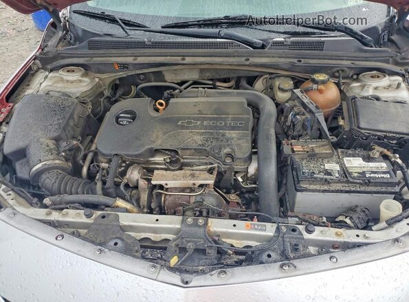 1G1ZE5ST7GF303032 2016 CHEVROLET MALIBU Silver Vista interior trasera