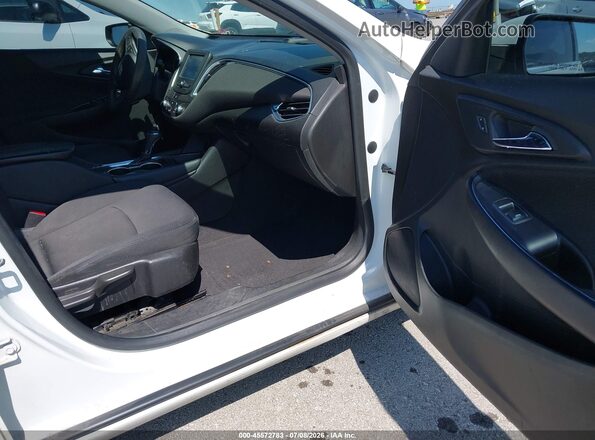 1G1ZE5ST7GF304696 2016 CHEVROLET MALIBU Белый Вид салона спереди