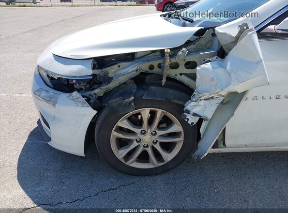 1G1ZE5ST7GF304696 2016 CHEVROLET MALIBU Белый Вид спереди