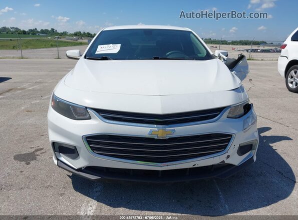 1G1ZE5ST7GF304696 2016 CHEVROLET MALIBU Белый Вид щитка приборов