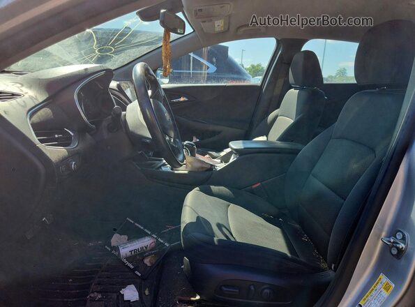 1G1ZE5ST7GF322275 2016 CHEVROLET MALIBU Silver Вид салону спереду