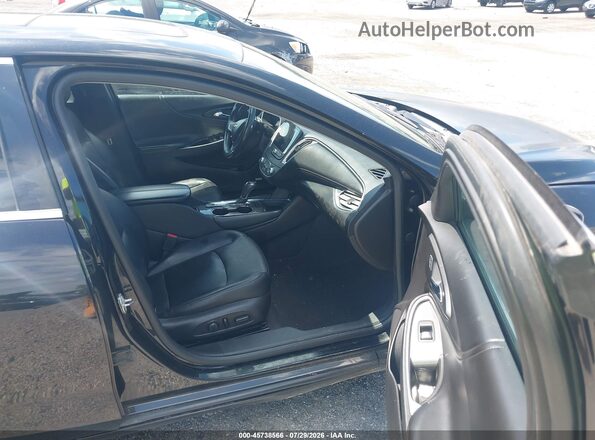 1G1ZE5ST7GF337603 2016 CHEVROLET MALIBU Black Front interior view