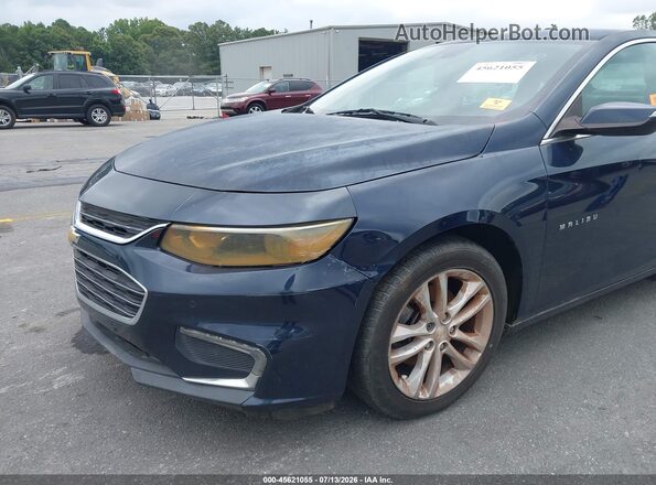 1G1ZE5ST7HF133563 2017 CHEVROLET MALIBU Blue Вид спереду