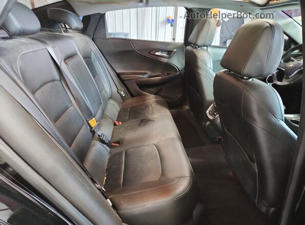 1G1ZE5ST7HF172377 2017 CHEVROLET MALIBU Black Вид задніх сидінь
