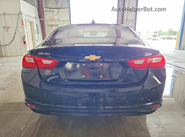 1G1ZE5ST7HF172377 2017 CHEVROLET MALIBU Black Вид ззаду
