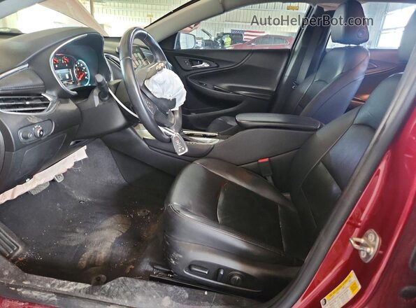 1G1ZE5ST7HF218158 2017 CHEVROLET MALIBU Бордовый Вид салона спереди