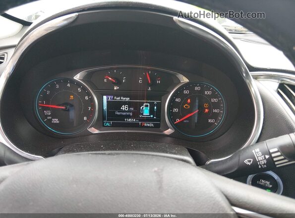 1G1ZE5ST7HF225613 2017 CHEVROLET MALIBU Silver Widok tylnych siedzeń