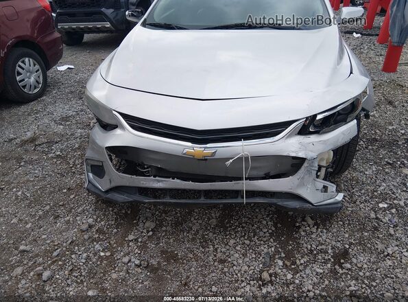 1G1ZE5ST7HF225613 2017 CHEVROLET MALIBU Silver Widok z przodu