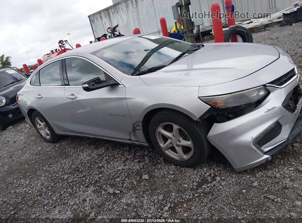 1G1ZE5ST7HF225613 2017 CHEVROLET MALIBU Silver Widok wnętrza z tyłu