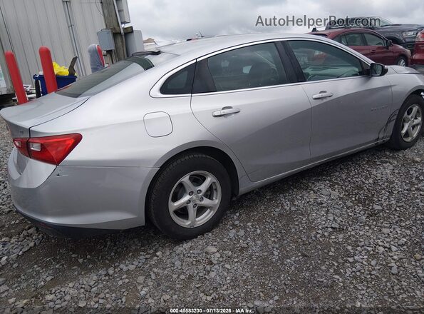 1G1ZE5ST7HF225613 2017 CHEVROLET MALIBU Silver Tył prawy
