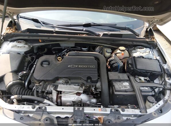 1G1ZE5ST8GF181538 2016 CHEVROLET MALIBU Серебряный Вид сзади