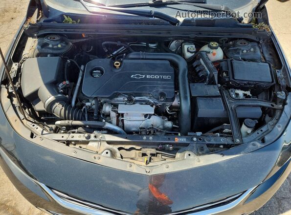 1G1ZE5ST8GF239907 2016 CHEVROLET MALIBU Gray უკანა სალონის ხედი