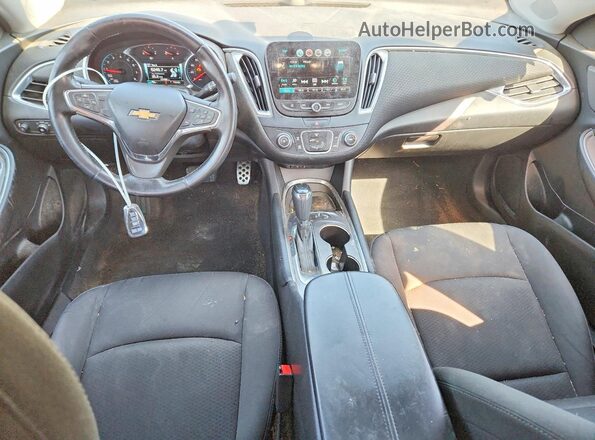 1G1ZE5ST8GF280599 2016 CHEVROLET MALIBU Red Dashboard view