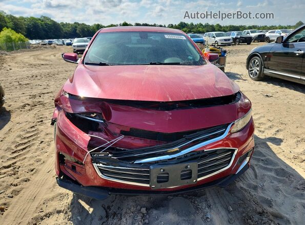 1G1ZE5ST8GF280599 2016 CHEVROLET MALIBU Red Front view
