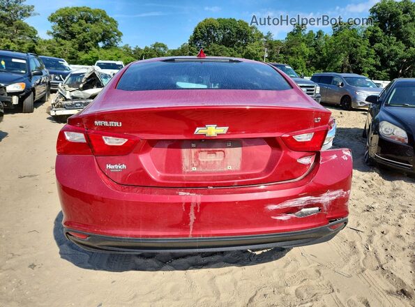 1G1ZE5ST8GF280599 2016 CHEVROLET MALIBU Red Rear view