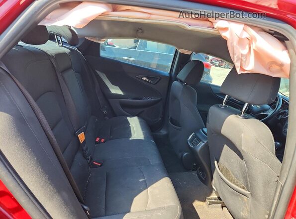 1G1ZE5ST8GF280599 2016 CHEVROLET MALIBU Red Rear seats view