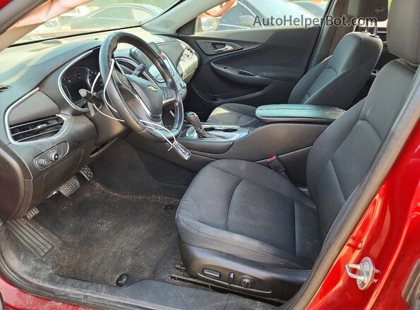 1G1ZE5ST8GF280599 2016 CHEVROLET MALIBU Red Front interior view
